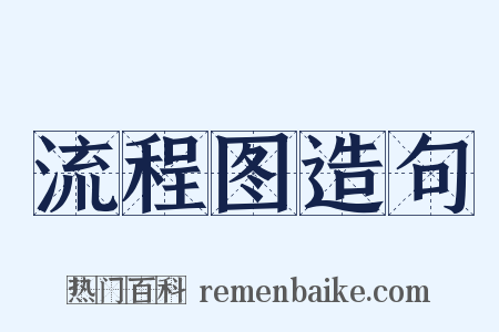 流程图造句是什么意思的图片